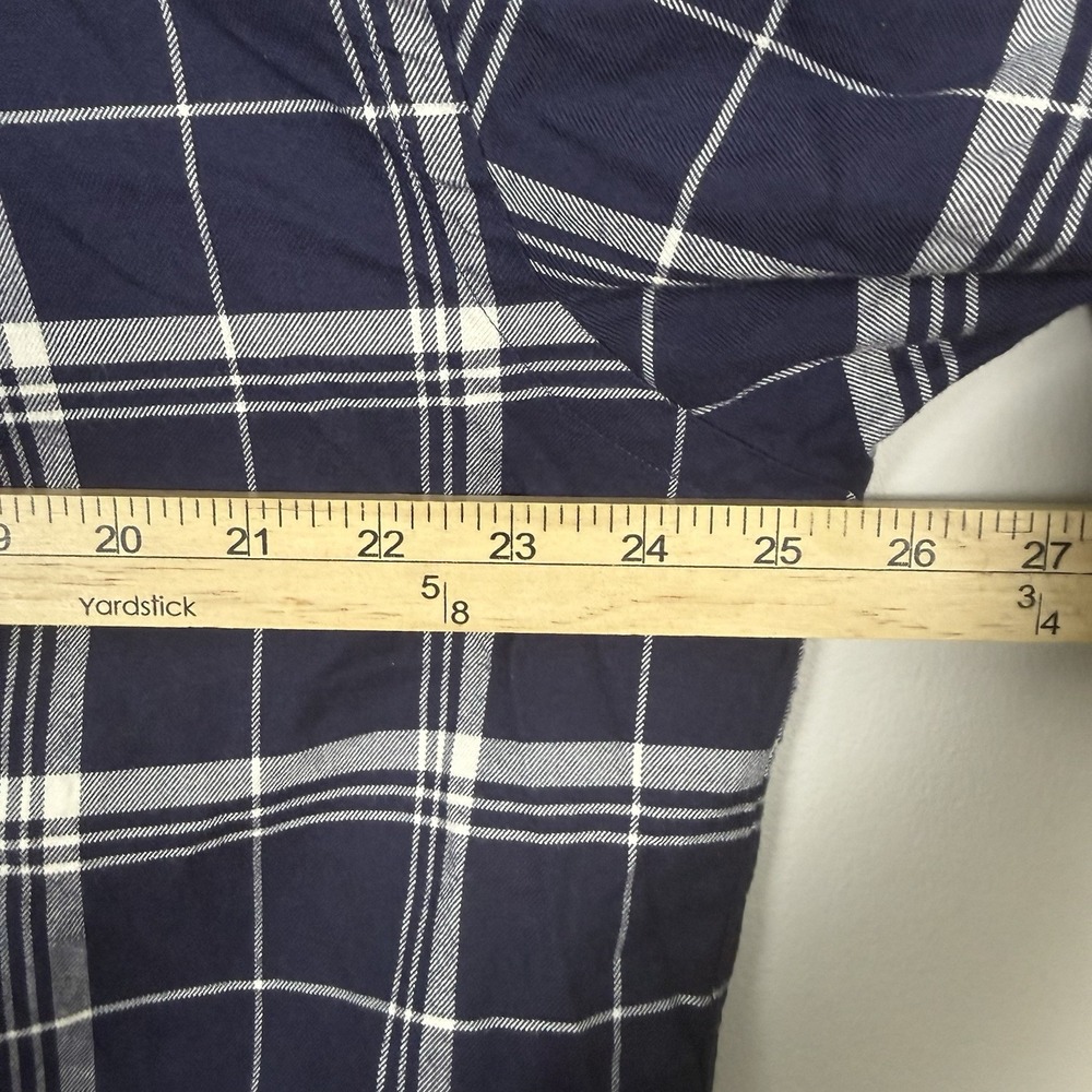 Polo Ralph Lauren Shirt‎ Mens XL Blue Plaid Workshirt Long Sleeve Pockets - Picture 5 of 5